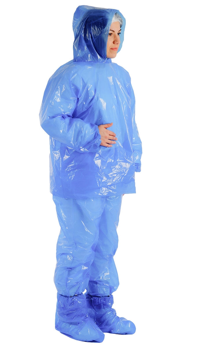 conjunto-impermeavel-em-polietileno-azul bota-calca-e-capa-com-capuz-ca-30355-e-ca-30354