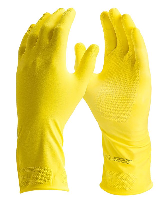 luva de latex amarela para limpeza lalan ca 39564_z5_637807884606476276