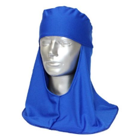 touca arabe de helanca azul royal sayro
